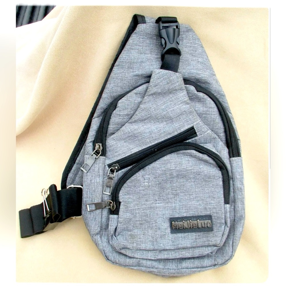 Meijieluo USB Charging Crossbody Bag